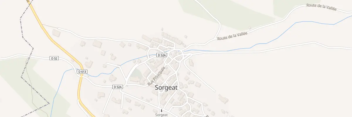 Plan du 115 Rue de la Buche à Sorgeat