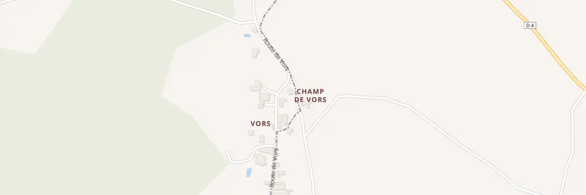 Plan du 4232 Rte de Vors à Castelnau-de-Montmiral