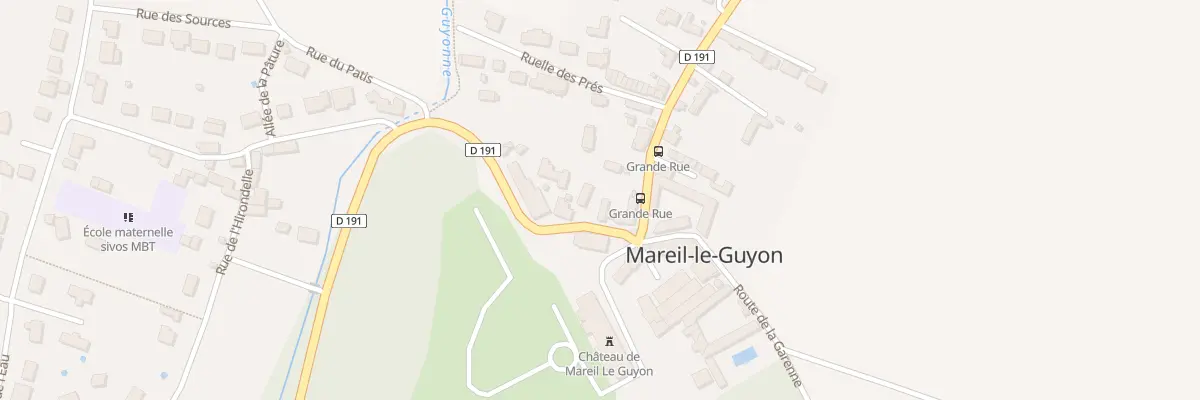 Plan du 40 Gr Grande Rue à Mareil-le-Guyon