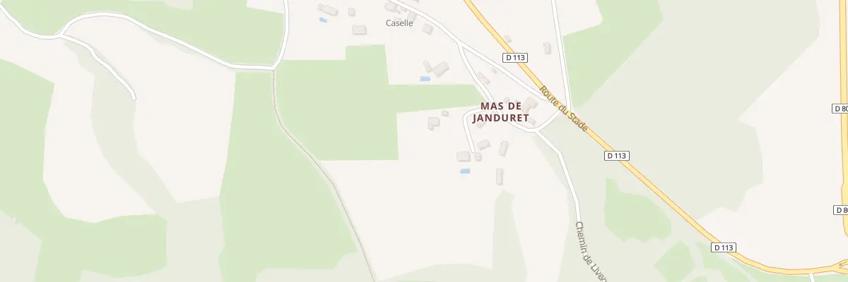 Plan du 5462F Janduret à Livernon