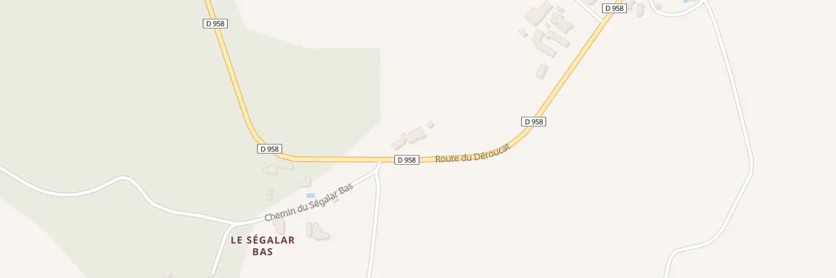 Plan du 778 Rte du Déroucat à Varen