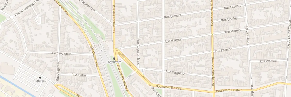 Plan du 20 Rue Martyn à Calais