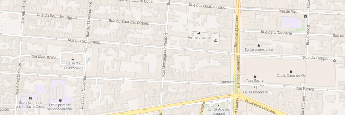 Plan du 27 Rue des Soupirants à Calais