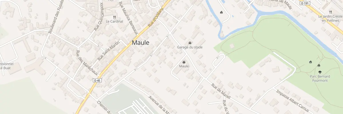 Plan du 10 Rue de Mareil à Maule