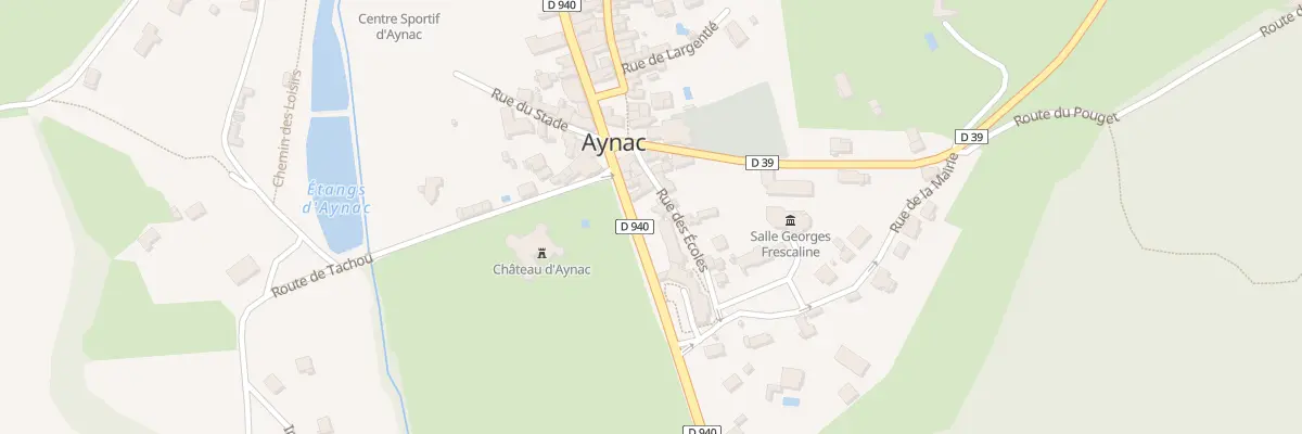 Plan du 53 Rte du Château à Aynac