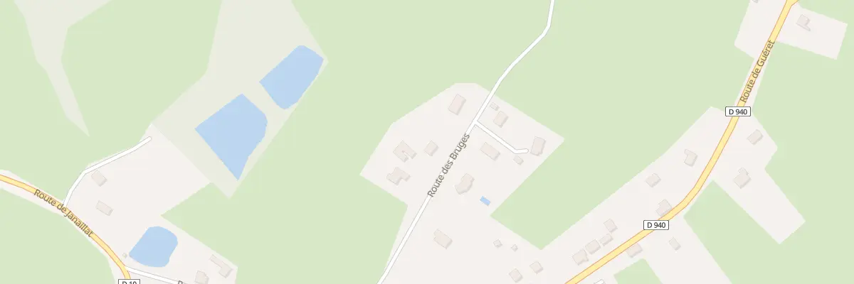 Plan du 5285 Rte des Bruges à Pontarion