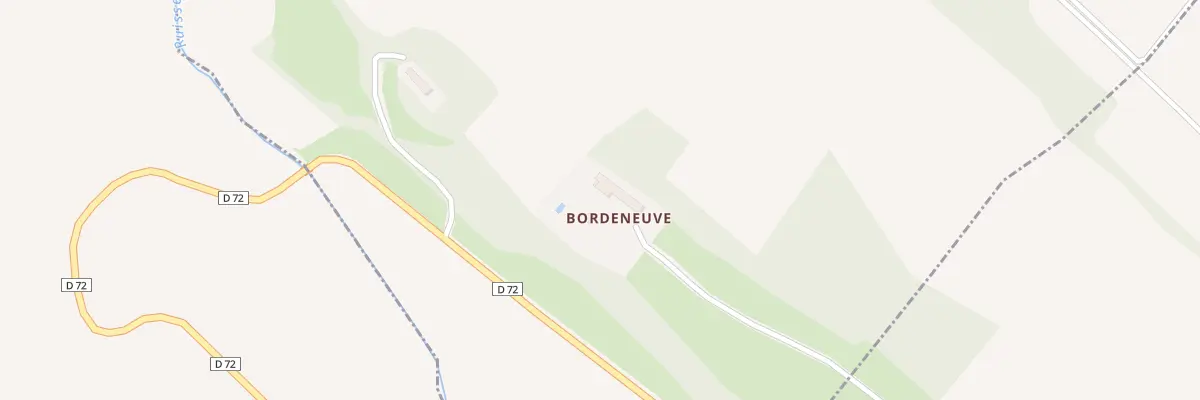 Plan du 18 Bordeneuve à Falga