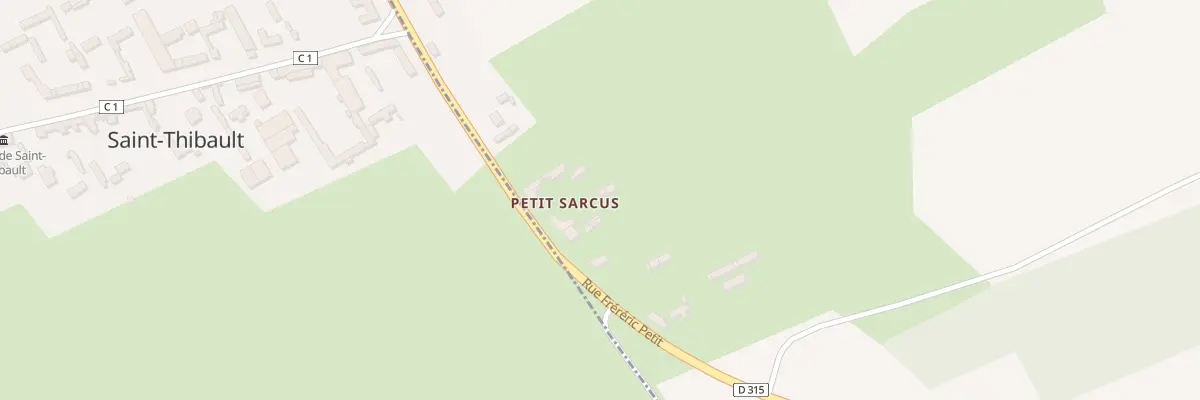 Plan du 17 Petit Sarcus à Sarcus