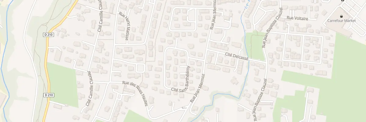 Plan du 1 Cite Saint Barthelemy à Lavelanet