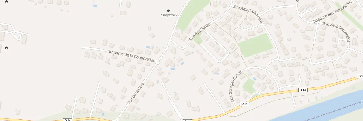 Plan du 9 Rue des Genets à Biars-sur-Cère