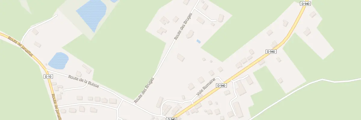 Plan du 10 Rte des Bruges à Pontarion