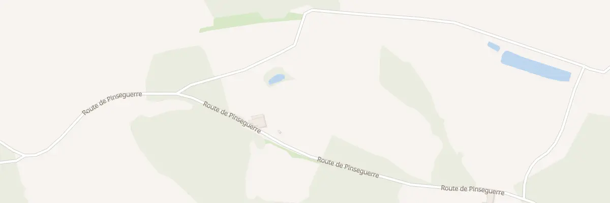 Plan du 1105 Rte de Pinseguerre à Parisot