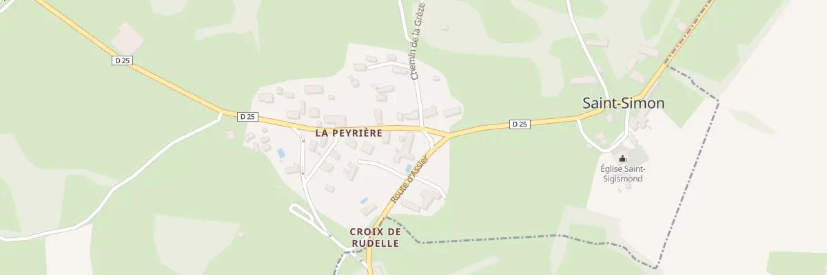 Plan du 5013 Le Cammas à Saint-Simon