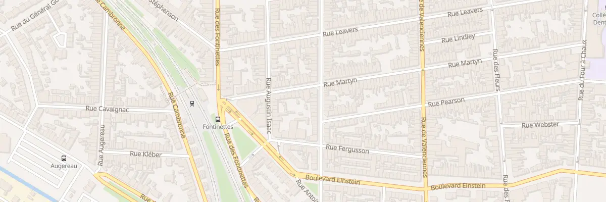 Plan du 30 Rue Martyn à Calais