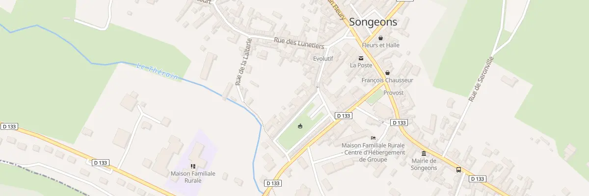 Plan du 5 Pl du Franc Marche à Songeons