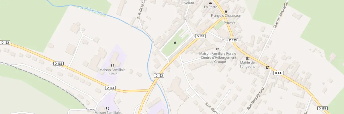 Plan du 36 Rue Jean Touchard à Songeons