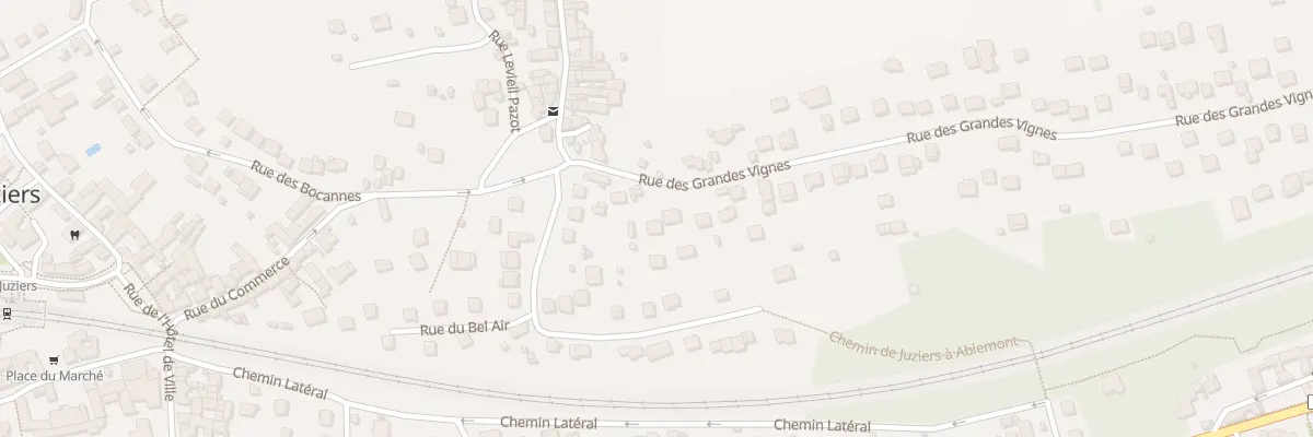 Plan du 6 Rue des Grandes Vignes à Juziers
