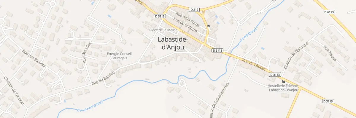 Plan du 18 Rue des Jardins à Labastide-d’Anjou