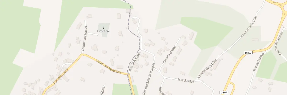 Plan du 5 Rue des Bois de Rougies à Saint-Jean-Lespinasse
