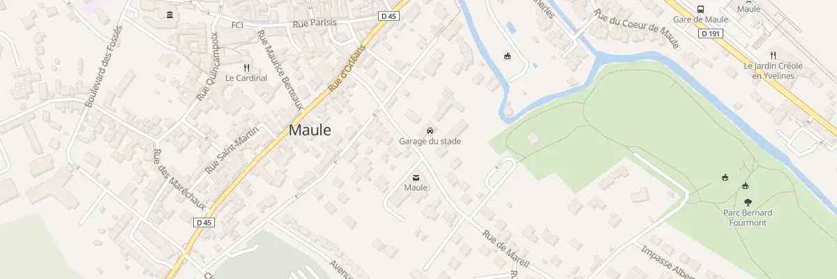 Plan du 5 Rue de Mareil à Maule