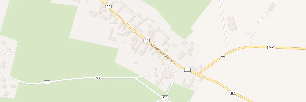 Plan du 51 Rue de la Maladrerie à Feuquières