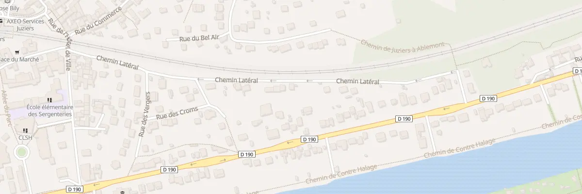 Plan du 23 Che Latéral à Juziers