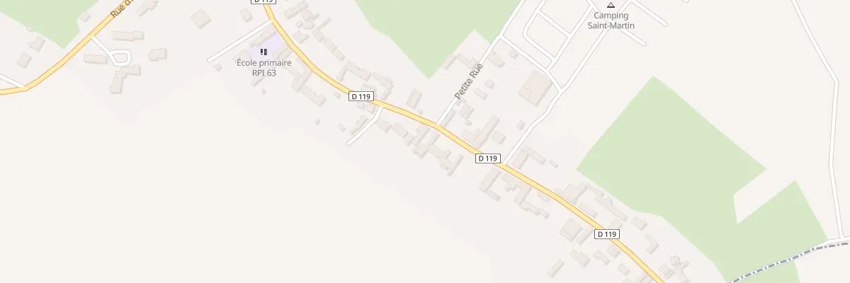 Plan du 360 Rue de Haut à Saulchoy