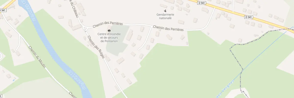 Plan du 4 All du Soleil à Pontarion