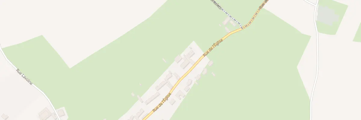Plan du 311 Rue de l’Eglise à Saulchoy