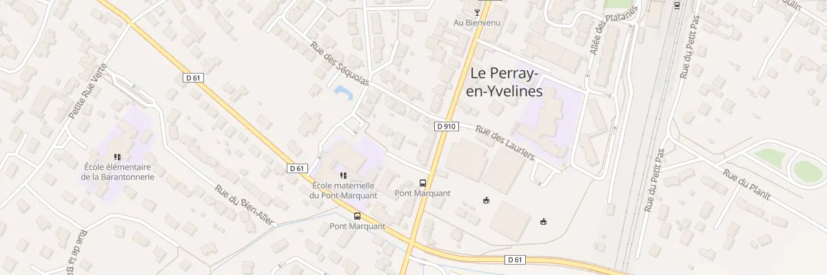 Plan du 46 Rue de Chartres au Perray-en-Yvelines