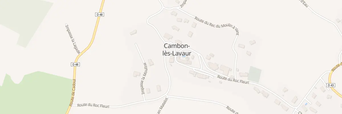 Plan du 5003 Cambon Village à Cambon-lès-Lavaur