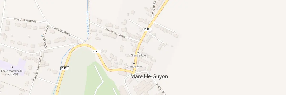 Plan du 5 Gr Grande Rue à Mareil-le-Guyon