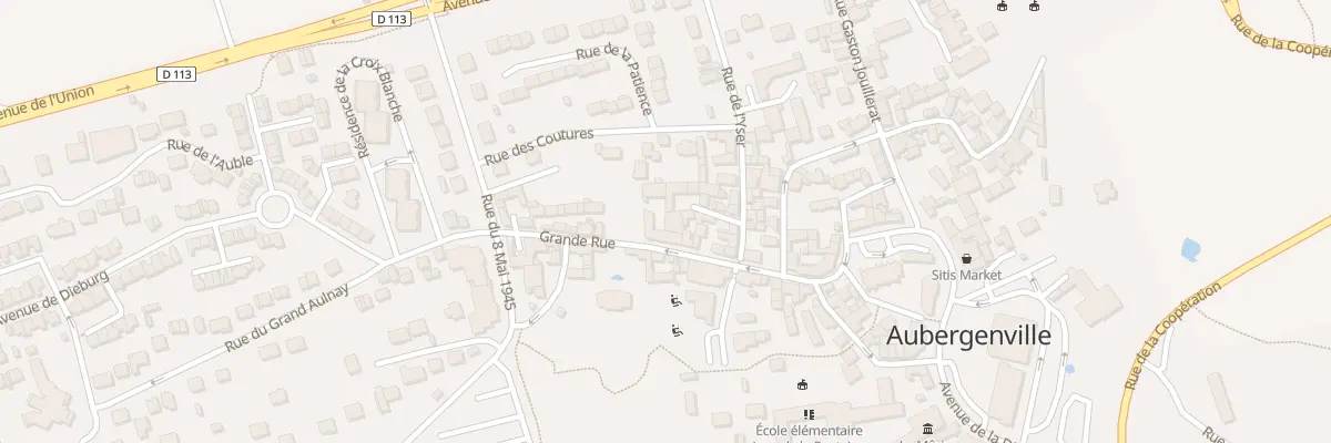 Plan du 10B Gr Grande Rue à Aubergenville