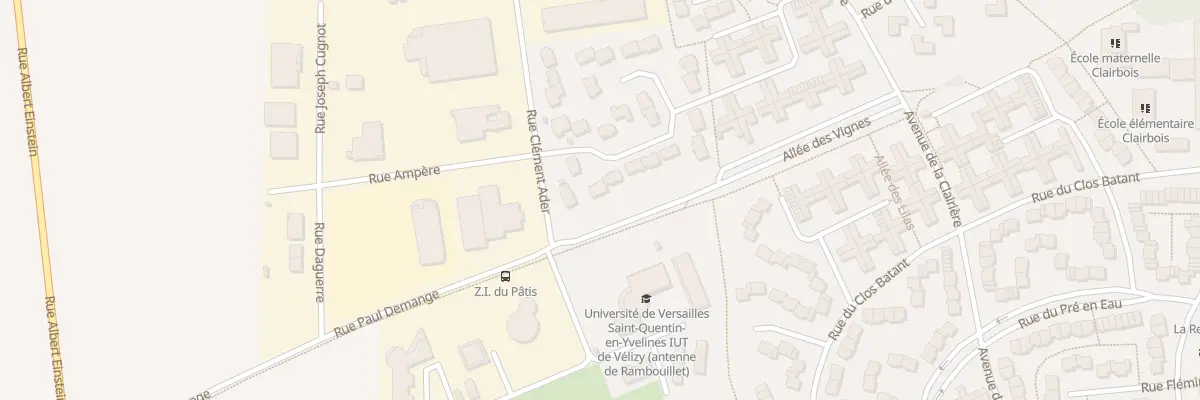 Plan du 33 Sq des Carrières à Rambouillet