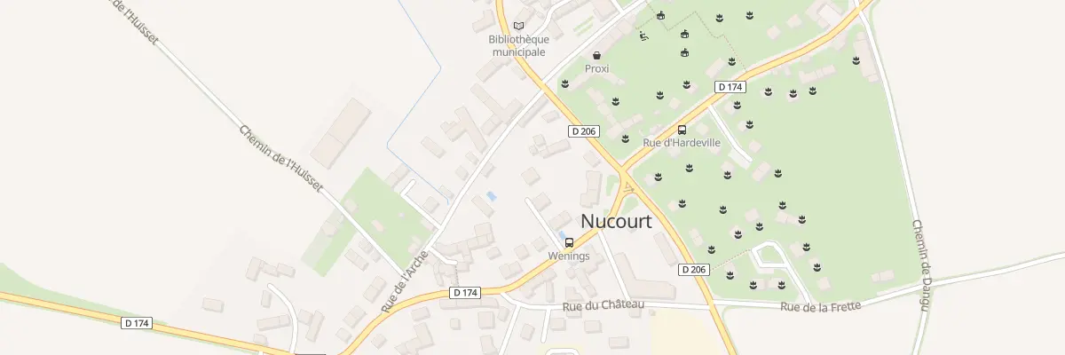 Plan du 6T Rue de la Saussaye à Nucourt