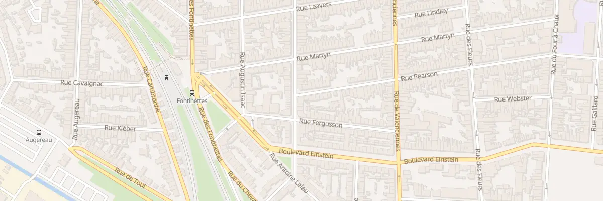 Plan du 2 Rue Pearson à Calais