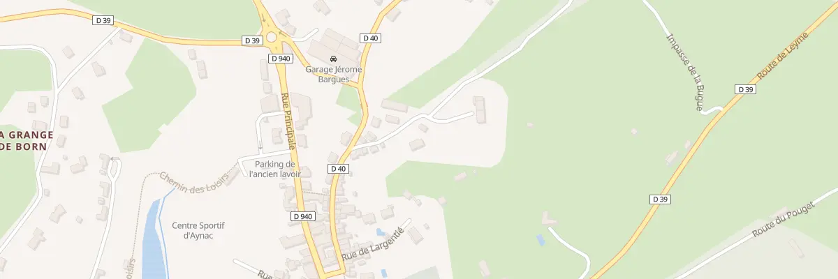 Plan du 5452 Route de Leyme à Aynac