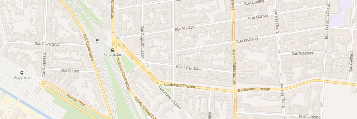 Plan du 103 Rue Champailler à Calais