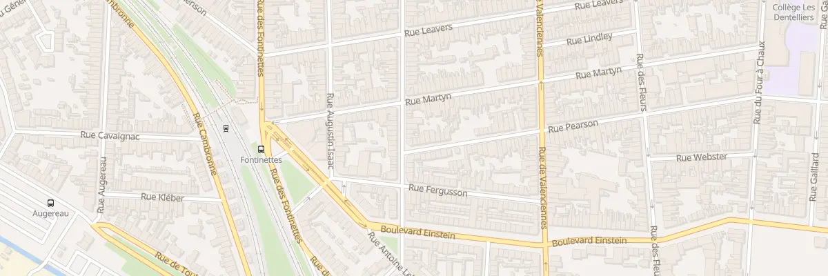 Plan du 95 Rue Champailler à Calais