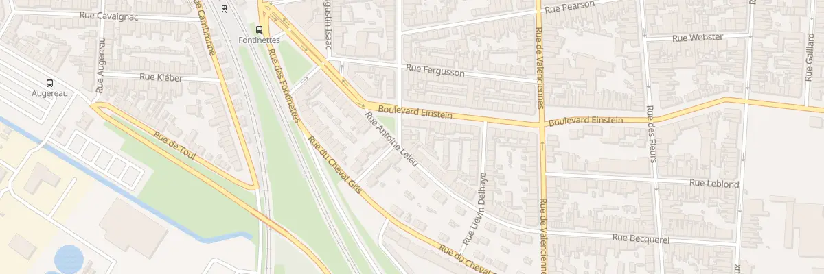 Plan du 113 Rue Champailler à Calais
