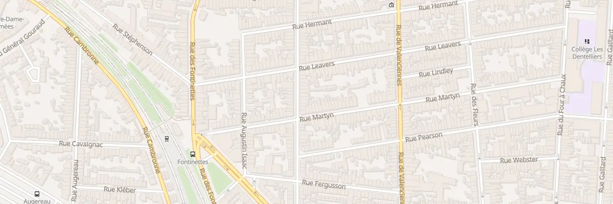 Plan du 79 Rue Champailler à Calais
