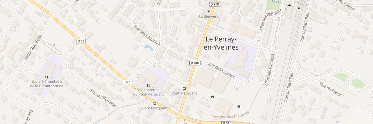 Plan du 42 Rue de Chartres au Perray-en-Yvelines