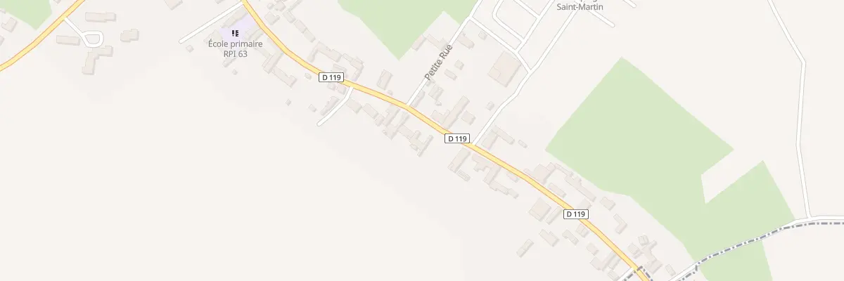 Plan du 392 Rue de Haut à Saulchoy