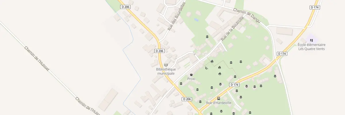 Plan du 5 Rue du Puits à Nucourt