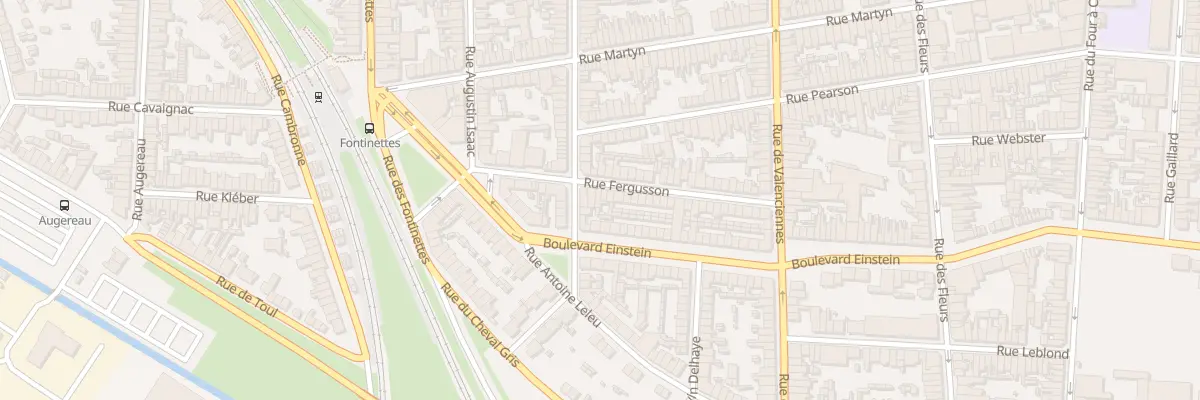 Plan du 14 Rue Fergusson à Calais