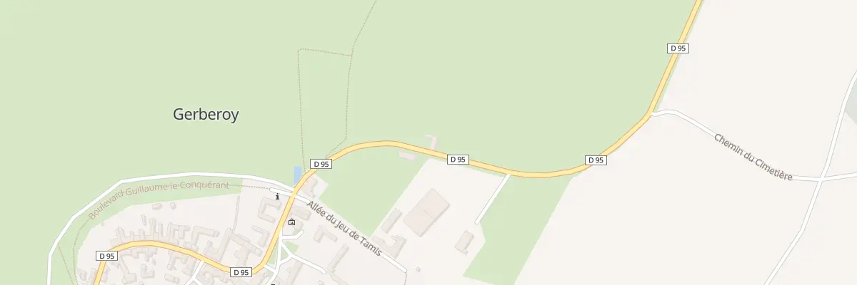 Plan du 9001 Les Riolets à Gerberoy