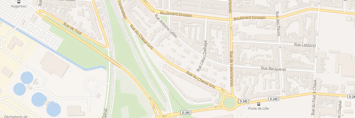 Plan du 35 Rue du Cheval Gris à Calais
