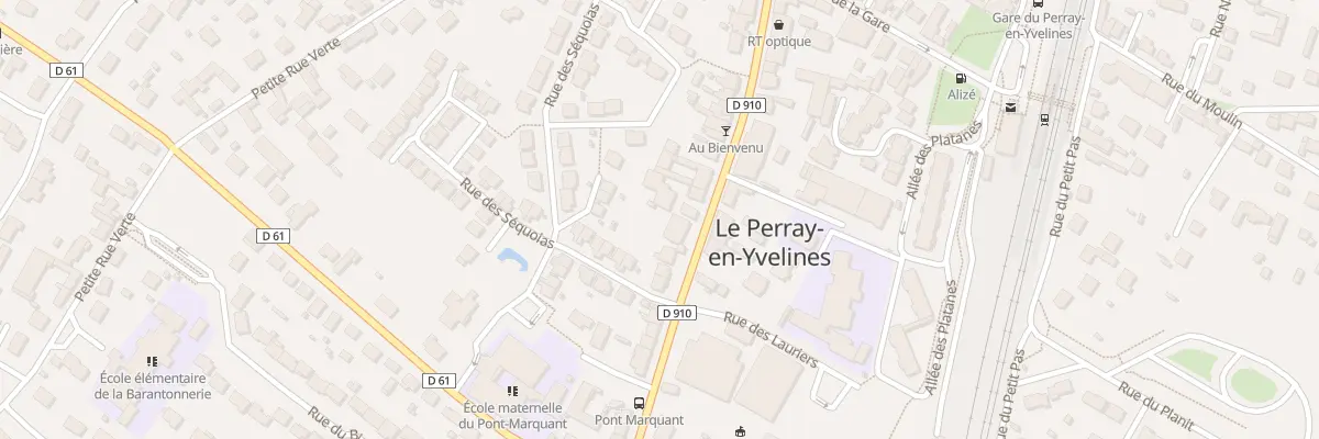 Plan du 36 Rue de Chartres au Perray-en-Yvelines