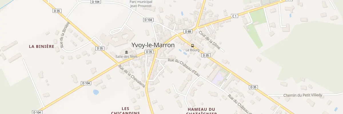 Plan du 31 Rue du Château d’Eau à Yvoy-le-Marron