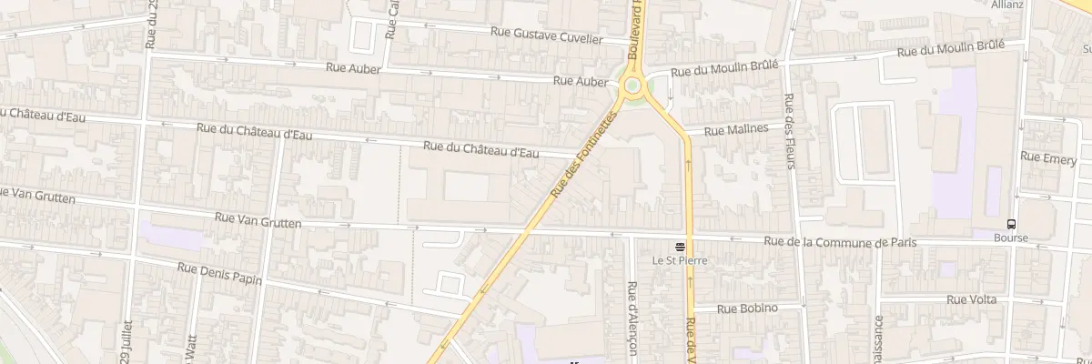 Plan du 24B Rue des Fontinettes à Calais